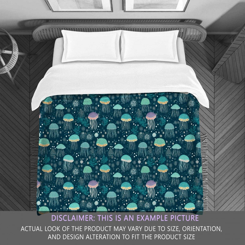 Jellyfish Bedding, Twin Extra Long Comforter