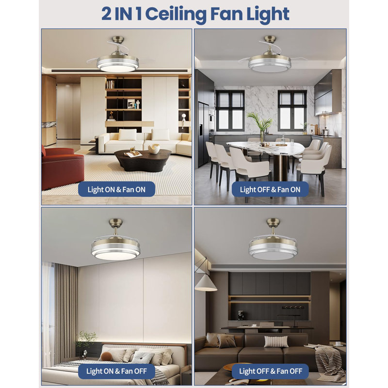 Ceiling Fan with LED Lights