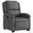 Recliner Chair, Adjustable Backrest/ Footrest, Real Leather-1996818317-1996818304