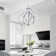 Graicen 10 - Light Dimmable LED Globe Chandelier