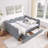 Queen Size Cozy Gingham Daybed-861266457
