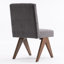 Chaise d'appoint rembourrée en lin Turfed-1378124638