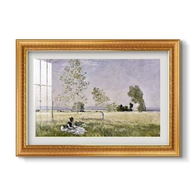 L'été, 1874 - Claude Monet - Reproduction encadrée sur mesure
