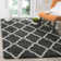 Darrold Hudson Shag Performance Geometric Rug