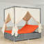 Lit de jour pour terrasse en osier 57,62 "-1380760091