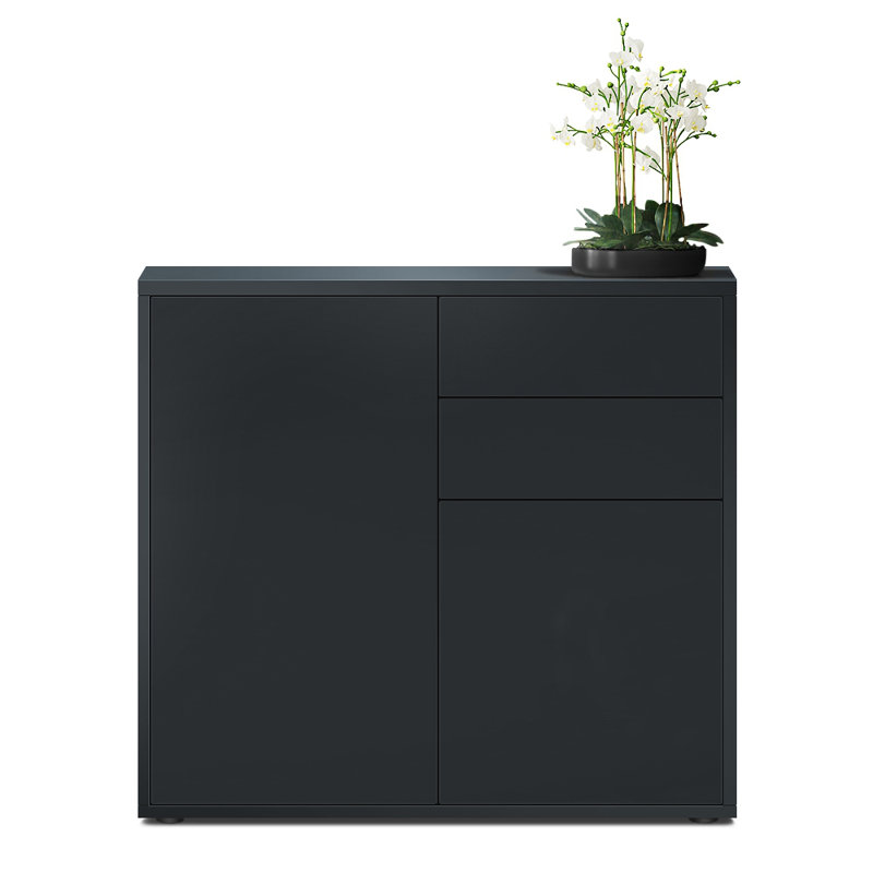 Sideboard Mcdevitt, Black (Matt)
