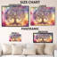 Art mural arbre de vie, toile Mandala, mandala arbre de vie-683552600-683552602