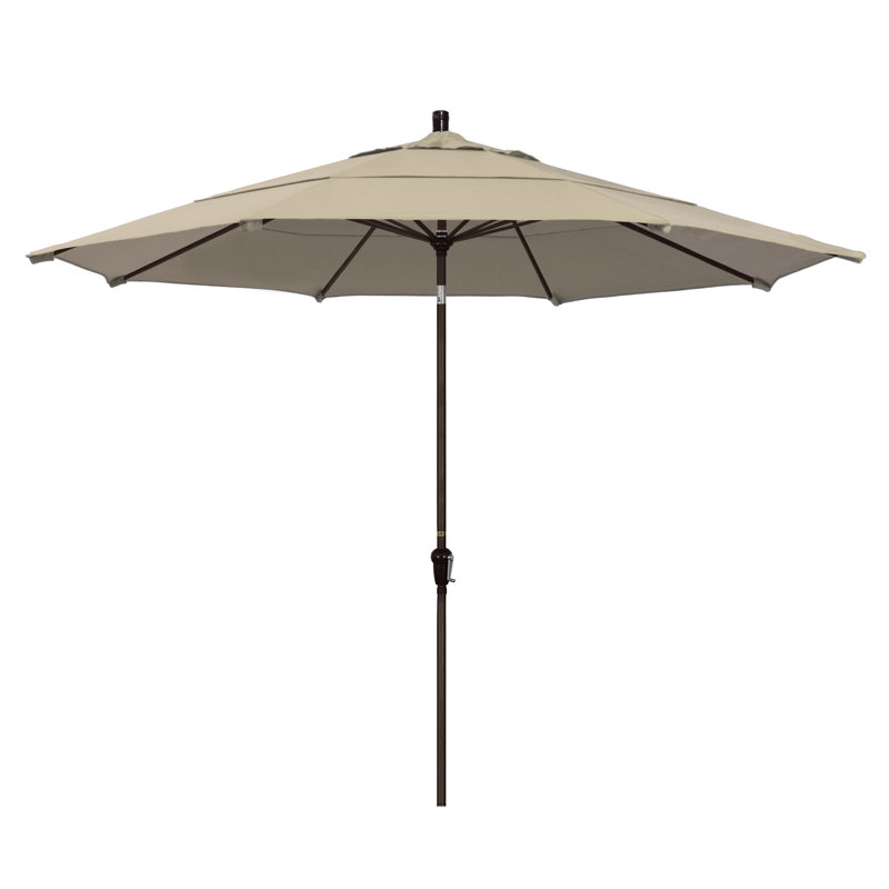 Parasol de marché 11 pi Austan, Performance beige antique