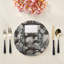 Serviettes de table en satin de coton Leopard Walk-126139498