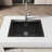27"X19" Undermount Kitchen Basin - Stainless Steel With Smooth Surface And Effective Drainage System Modern Sink 27"X19"X10" Brushed Satin Finish Noise Reduction Feature