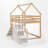 Balmers Kids Twin Over Twin Bunk Bed-2118093434