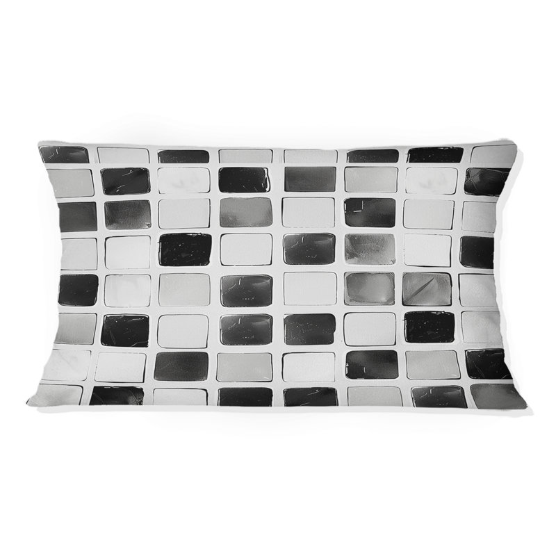 Carreaux noirs Mid-Century Mosaic Tiles II - Mid-Century