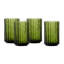 Fortessa Mahalo Stackable Glass, 11 Oz. Double Old Fashioned (Set of 4), Ginger Gold-1585237367-1585237371