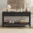 Modern 3-Drawer Console Table with Storage Shelf-1412550204