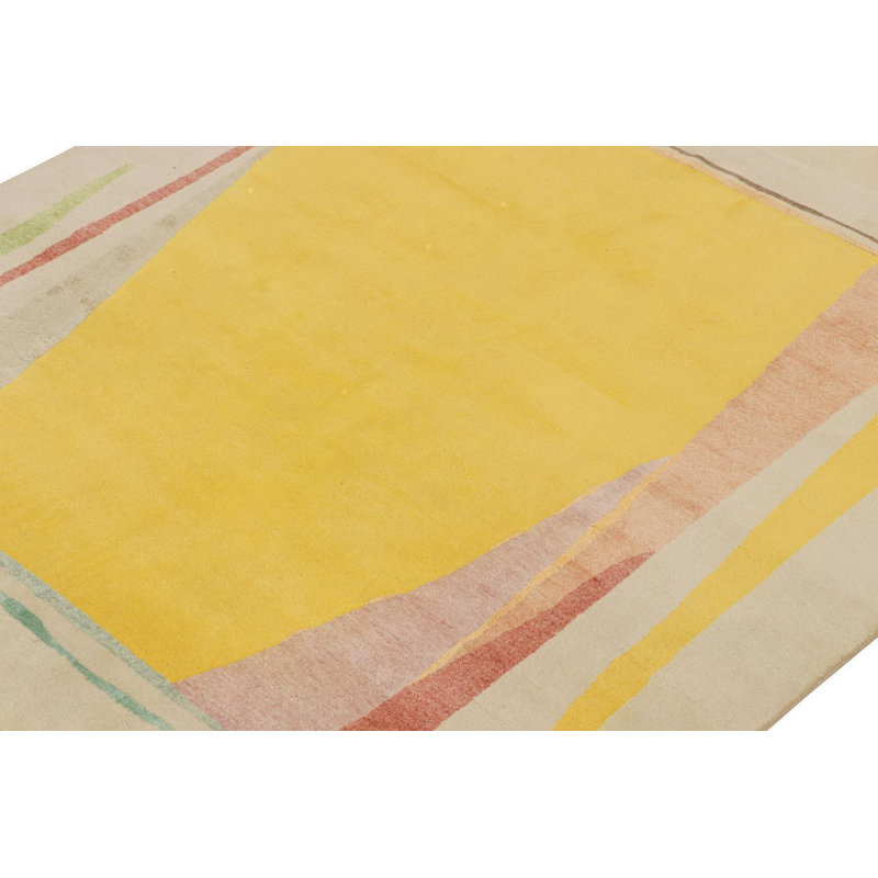 One-of-a-Kind 6'3" Hand Knotted Area Rug
