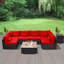 6 - Person Outdoor Seating Group With Cushions-105785570