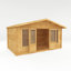 Mercia 16ft x 10ft Retreat Log Cabin (44mm)