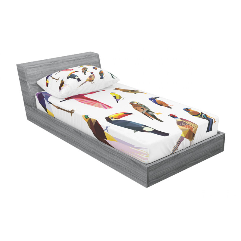 Microfiber Sheet Set, Twin XL Sheet Set + Fitted Sheet + 1 Pillowcases