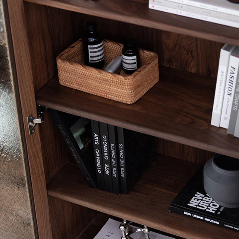 Pure solid wood bookcase
