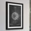 « golf ball 1902 craie » par steve king, reproduction d’art encadrée-18049685