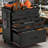 Heavy-Duty Steel Structure, 6-Drawer Mobile Toolbox, 34.3-Inch Wheels, Garage-Specific Small Parts And Tools Storage Cabinet.