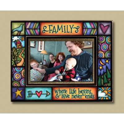 Jayvion Orange Matte Picture Frame