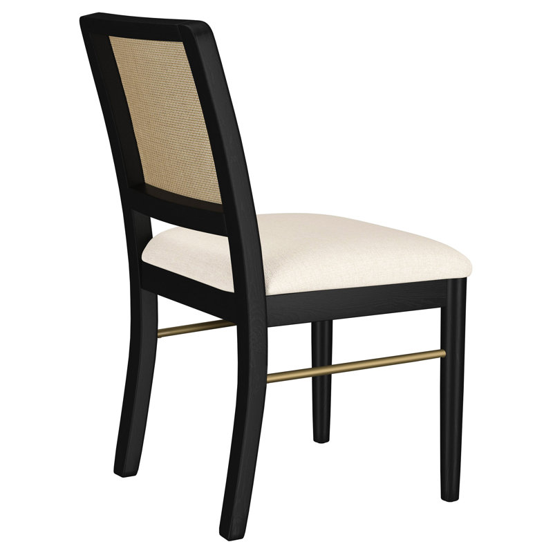 Chaise d'appoint Arini, Noir