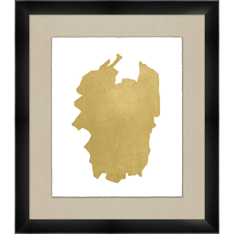 Gilded Abstract 1 Painting by Thom Filicia