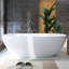 66.9'' x 29.5'' Soaking Solid Surface Bathtub