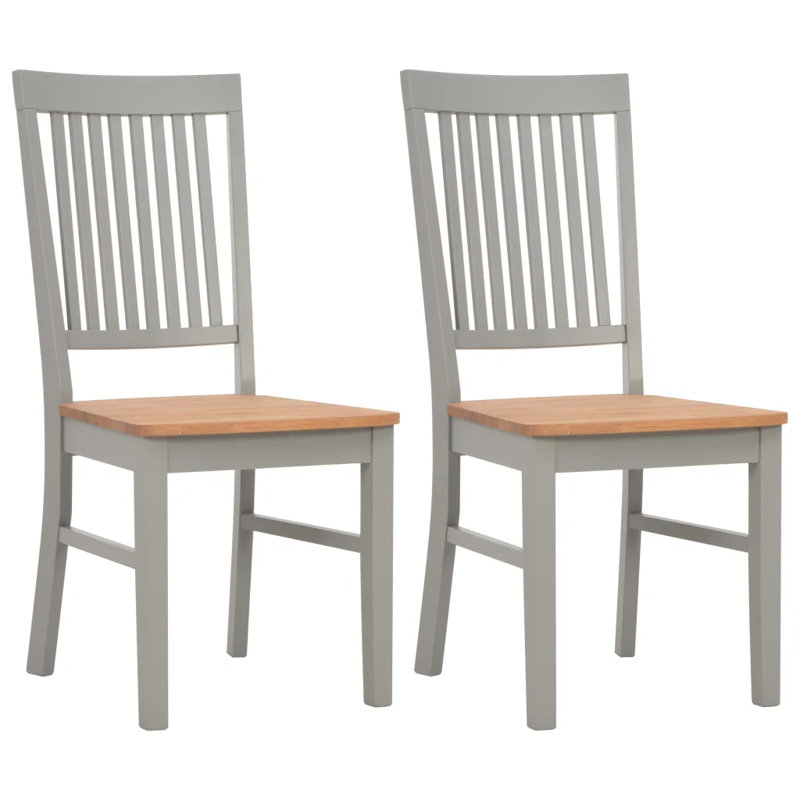 Lyerly 42cm H Side Chair, Grey/Brown