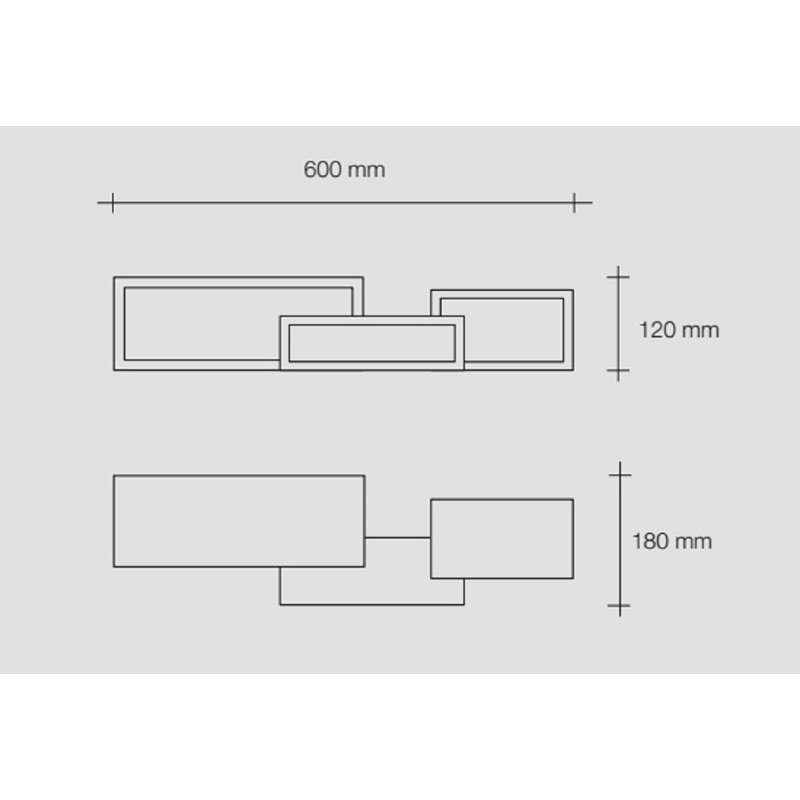 Fike Gypsum Flush Mounted Sconce