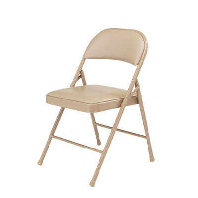 Ensemble de 8 chaises pliantes empilables en vinyle National Public Seating