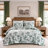 Madison Park Hartwell Green Reversible Coverlet Set-138404457-138404459