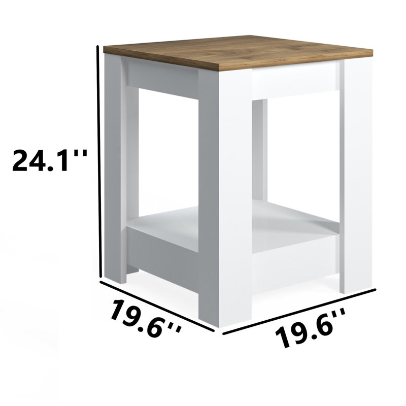 Table de bout avec rangement