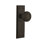 New York Plate with Deco Door Knob