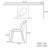 European light luxury rectangular dining table set-102710090