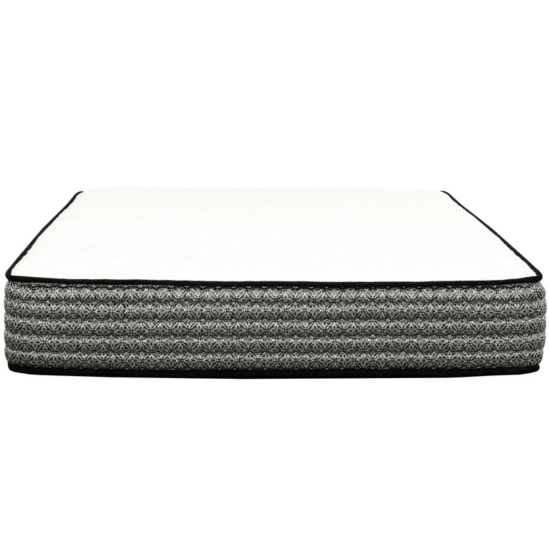 Matelas à ressorts ensachés 12 po et mousse de gel - améliore la posture pendant le sommeil tout en améliorant la récupération physique