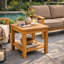 Table d'appoint en teck Galvan