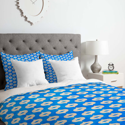 Holli Zollinger Polyester Geometric Shapes Duvet Cover