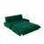 Velours vert est en rupture de stock