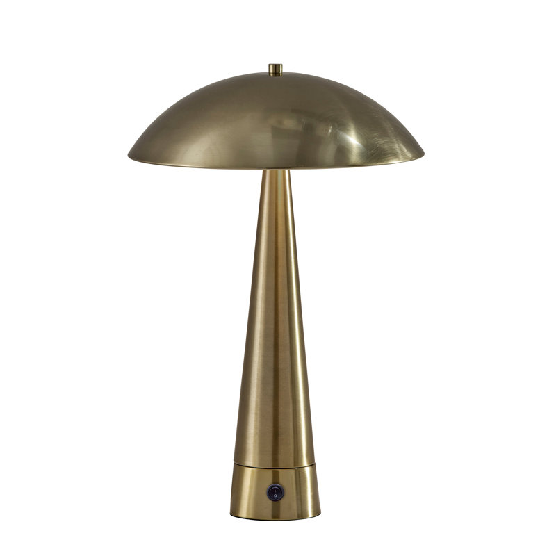 Vortex Table Lamp, Brown, Brown