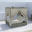 Adjustable Sun Bed With Curtain-2053926968