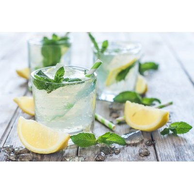 " Chilled Mint Lemonade "