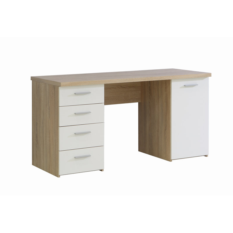 Canonero Computer Desk, Beige/White