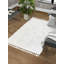 Tapis blanc en coton tissé à la machine Fideline-603393258