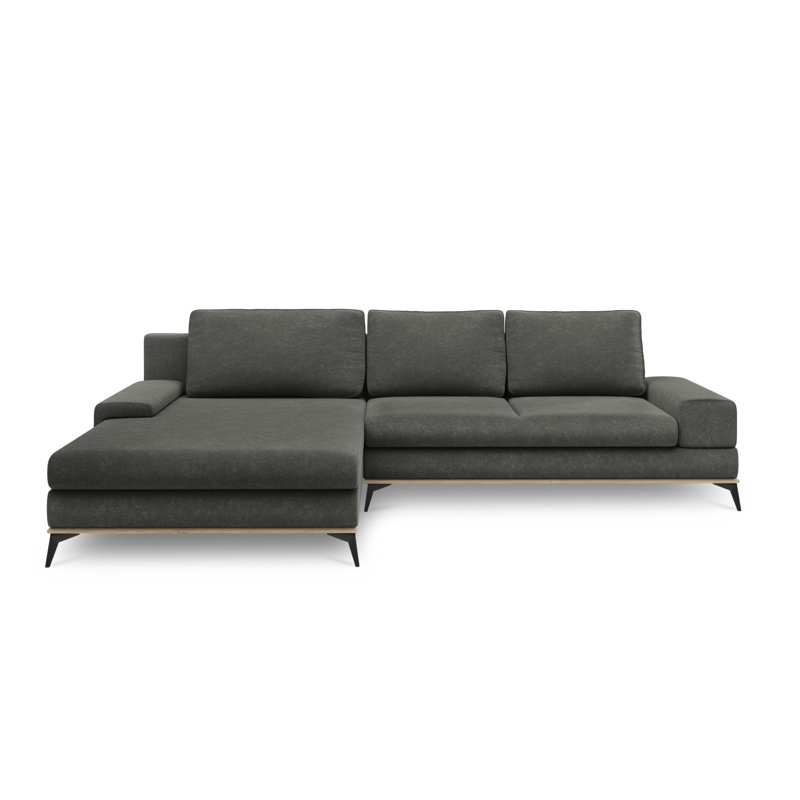 Cuiksa 5 Seater Sofa Bed, Left Hand Facing, Dark Grey