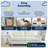 Serta Copenhagen 61" Rolled Arm Sofa, Easy Care Fabric, Soft Pillow Back, Pocket Coil Seat Cushions-25783352