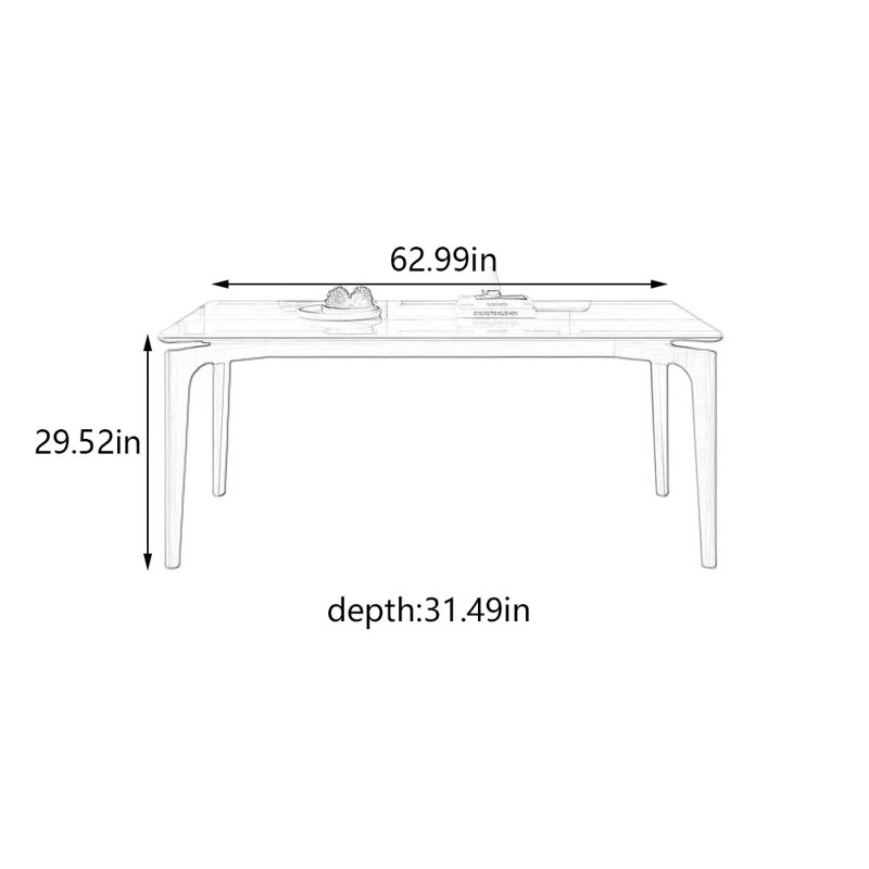 Giachetti, 29.52"H x 62.99"L x 31.49"W