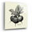 " Linen Vegetable BW Sketch Beets " by Studio Mousseau-1155247728