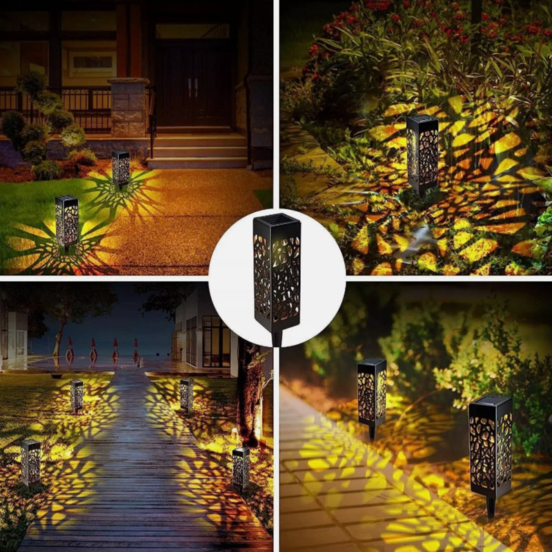 Natural Solar Powered Integrated LED Pathway Light